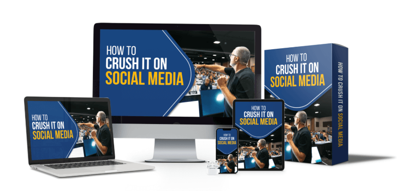 Devices showing social media course for real estate investing by Rod Khleif